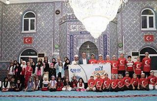 Camiler çocuklarla şenlendi: Geleneksel projeye...