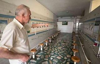 Caminin sabunluklarını çaldı, kayıplara karıştı