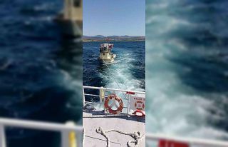 Çanakkale Boğazı’nda makine arızası yaparak...