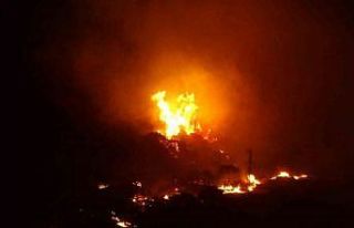 Çanakkale’deki orman yangını devam ediyor: 4...