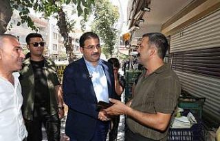 Canpolat, Devteyşti Mahallesi’nde vatandaşla buluştu