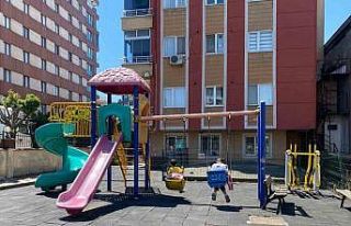 Çekmeköy’de demir kapının üzerine devrildiği...