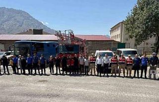 Cezaevinde deprem ve yangın tatbikatı