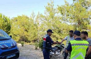 Çine’de jandarmadan sulak ve ormanlık alanlara...