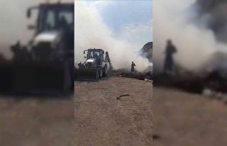 Çocukların oyunu sonrası çıkan yangın paniğe...