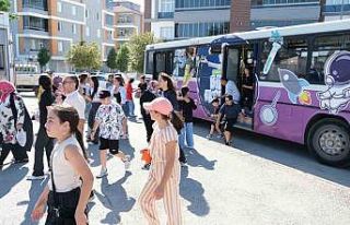 Çorum Belediyesi’nden 700 çocuğa lunapark sürprizi