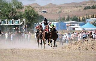 Çorum’da at yarışları nefes kesti