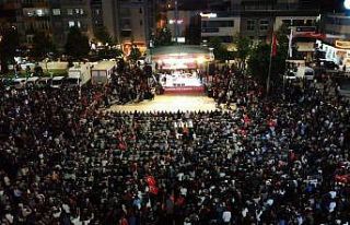 Çorum’da binlerce kişi 15 Temmuz şehitlerini...