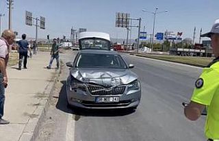 Çorum’da iki otomobil çarpıştı: 3 yaralı