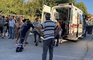 Çorum’da minibüsle çarpışan bisikletli çocuk...