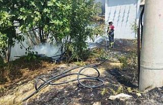 Çorum’da ormanlık alandaki örtü yangını büyümeden...