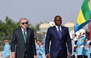 Cumhurbaşkanı Erdoğan, Gabon Cumhurbaşkanı Nguema’yı...