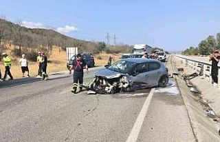 D100’de otomobil kanala düştü: 3 yaralı