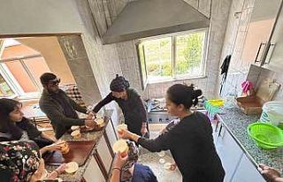 Damal’da cemevinde lokma ve aşure ikramı yapıldı