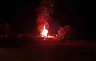 Datça’da otluk alandaki yangın büyümeden söndürüldü