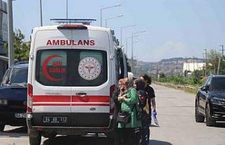 Depremden dakikalar sonra korku dolu anlar, fabrika...