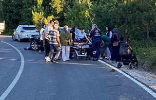 Derince’de iki otomobil çarpıştı: 1 yaralı