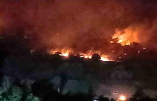 Dikili’de orman yangını: Çanakkale yolu ulaşıma...