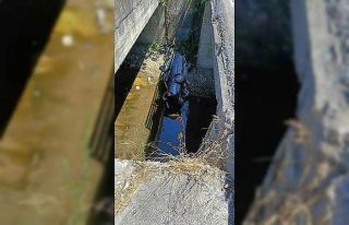 Direksiyon hakimiyetini kaybeden otomobil iki köprü...