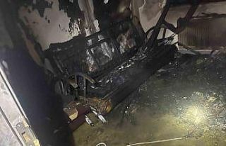 Diyarbakır’da ev yangını