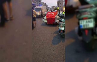 Dörtyol’da asker uğurlama konvoyunda kaza: 1 yaralı