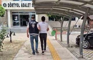 Dörtyol’da hırsızlık şüphelisi şahıs yakalandı