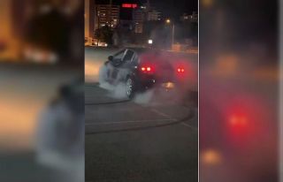 Drift atıp video çektiren sürücüye 55 bin lira...