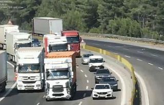 Dronlu trafik uygulamasında 730 bin 944 lira cezai...