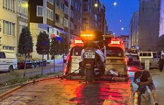 ’Dur’ ihtarına uymadı, motosikleti bırakıp...