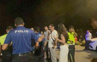 "Dur" ihtarına uymayan sürücü alkollü...