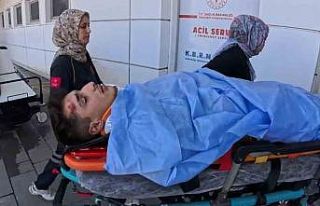 ‘Dur’ ihtarına uymayıp polise çarptı, tutuklanarak...