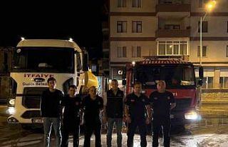 Düzce İtfaiyesi İzmir’e yola çıktı
