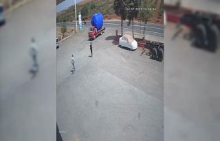 El frenini çekmeyi unuttu, faciadan dönüldü