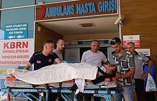 Elektrik direğinde çalışma yaparken akıma kapıldı