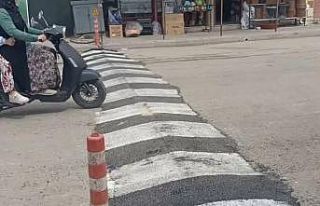 Elektrik hattı korunsun diye yapılan kasis, motosikletliyi...