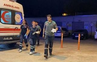 Elini makinaya kaptıran işçi yaralandı