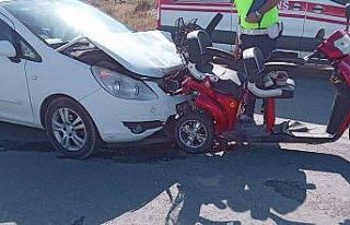 Enez’de trafik kazası: 1 ölü, 1 yaralı