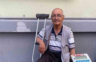 Engelli aracıyla Hamamyolu’na geliyor, tartıyla...