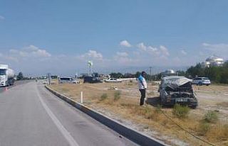 Ereğli’de kamyonet takla attı: 5 yaralı