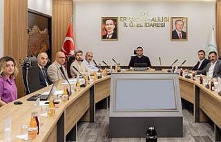 Erzincan’da ‘İl Encümen Toplantısı’ yapıldı