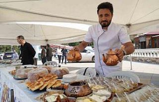 Erzurum Kahvaltı Festivali renkli görüntülere...