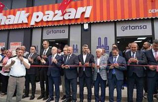 Erzurum’da halk pazarlarının 5’incisi açıldı