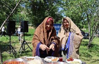 Erzurum’da imece usulü festival