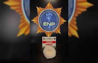 Eskişehir polisi 1 kilo kokain ele geçirdi