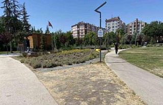 Eskişehir Recep Tayyip Erdoğan Millet Bahçesi bakımsız...
