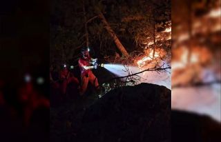 Eskişehir’de orman yangınına karadan müdahale...