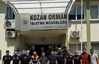 Eskişehir’deki şehitler için Kozan’daki ormancılara...