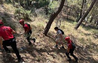 Fethiye’de ormanlık alanda kaybolan Rus turist...