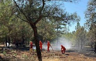 Fethiye’deki yangının etrafı çevrildi