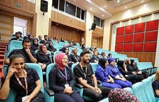 FÜ Hastanesi çalışanlarına kadına yönelik şiddetle...